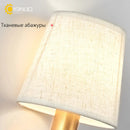 Axyaa Modern Fabric Shade Wall Sconces for Home, Hotel, Study Rooms