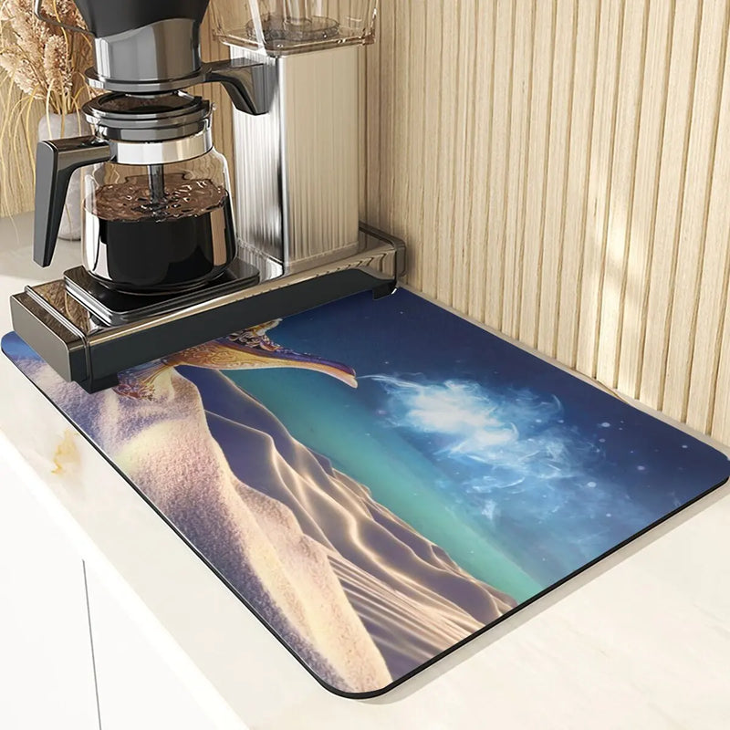 Axyaa Silicone Placemat Dish Table Mats Architecture Printing