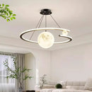 Axyaa Modern Pendant Light Chandelier for Dining Room, LED Ceiling Lamp