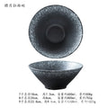 Axyaa Large Ramen Bowl Ceramic Noodle Soup Tableware Salad Rice Hat Bowl