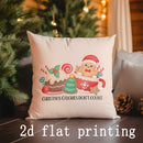 Festive Christmas Cushion Covers by Axyaa - Ideal for Sofa, Bedroom, Car Home Decor