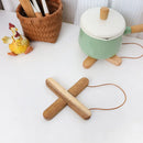 Axyaa Heat-Insulated Pot Cushion Dining Table Mat Foldable Thickened Casserole Mat