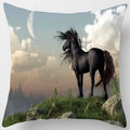Axyaa African Lion Digital Print Pillowcase Decorative Cover