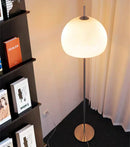 Axyaa Cream Glass Sunset Lamp for Bedroom Sofa Living Room Eye Protection