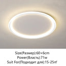 Axyaa Modern Gold/Black LED Ceiling Light for Home Lighting