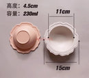 Axyaa Bamboo Fiber Flower Bowl Set - Food Grade Complementary Tableware