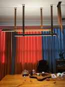 Axyaa Leather Pendant Lamp Creative Belt Hanging Light Kitchen Island Suspension