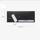 Axyaa Adjustable Angle Wall Lamp with USB/Wireless Charging for Study, Bedroom, Reading