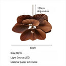 Axyaa Nordic Flower Chandelier: Handmade Pendant Lamp Home Decor Light