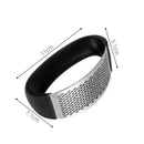 Axya Stainless Steel Garlic Press Squeezer Mincer Kitchen Accessories