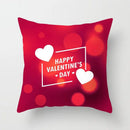 Axyaa Love Heart Cushion Cover for Living Room Sofa Valentine's Day Home Decor