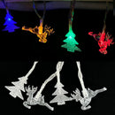 Axyaa LED Christmas Snowflake Star String Lights - Festive Home & Garden Decoration