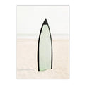 Axyaa Surfboard Coconut Tree Wall Art Poster Set for Chic Living Room Decor