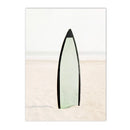 Axyaa Surfboard Coconut Tree Wall Art Poster Set for Chic Living Room Decor