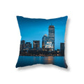 Axyaa City Building Night View Pillowcase