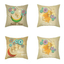 Ramadan Floral Lantern Cushion Cover - Axyaa Brand