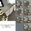 Axyaa 7-Layer Jewelry Organizer with Grids, Drawer, and Display Rack