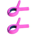 Axyaa Beach Towel Clips Set - Heavy Duty Quilt Clamp for Drying Towels & Blankets