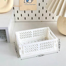 Axyaa Ins Folding Storage Rack Box | Portable Organizer for Desktop, Food, Toys & Stationery