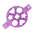 Axyaa Silicone Pancake Maker 7-Hole Nonstick Mold for Family Cooking