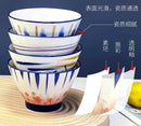 Axyaa 5 Inch Ceramic Rice Porridge Bowl Fruit Salad Breakfast Dim Sum Bowl