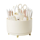 Axyaa 5-Slot Makeup Brush Holder Organizer for Dresser and Bathroom