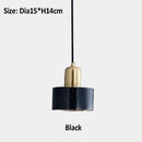 Axyaa Modern Marble Pendant Chandelier for Dining Room, Bedroom, Hotel, Bar