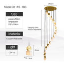 Axyaa Marble Pendant Light for Kitchen Bar Counter Coffee Shop