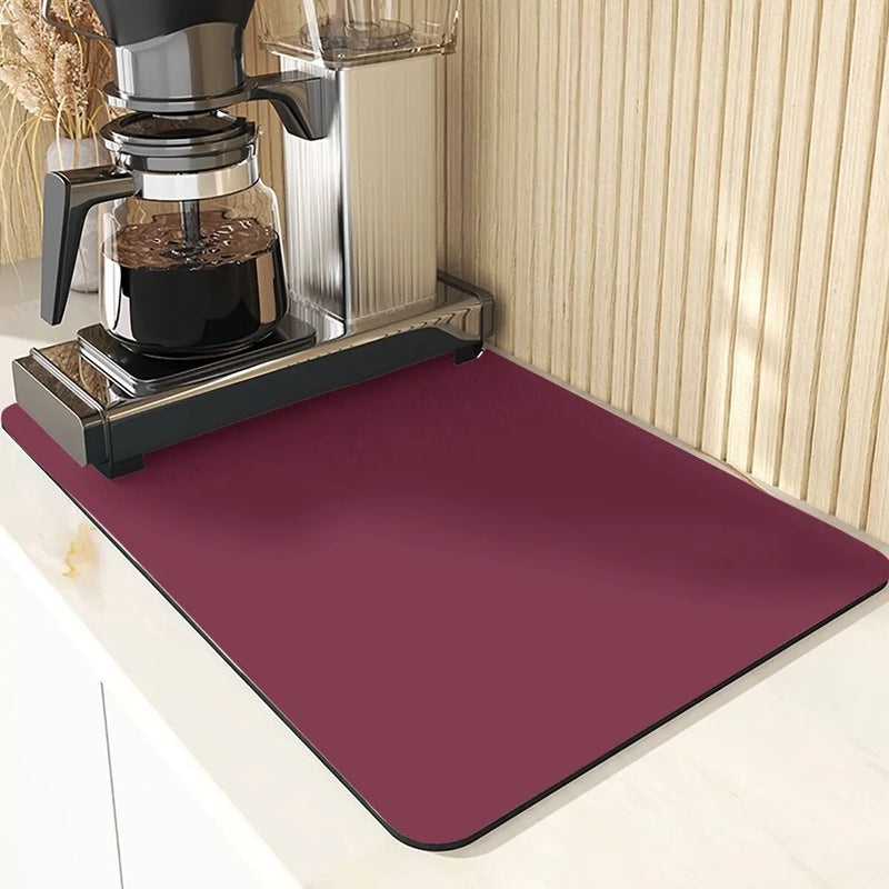 Axyaa Kitchen Absorbent Drying Mat - Customizable Color Pattern Mats