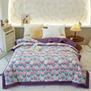 Axyaa Winter Quilt: Double-sided Kids Dorm Quilt Core, Thick Double Quilt
