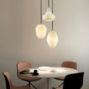 Axyaa Marble LED Pendant Chandelier for Home Restaurant Bar Bedroom Lighting