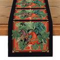 Axyaa Floral Table Runner for Farmhouse Dining and Wedding Decor