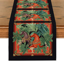 Axyaa Floral Table Runner for Farmhouse Dining and Wedding Decor