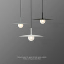 Axya UFO Iron Pendant Light: Nordic Minimalist Indoor Chandelier