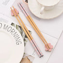 Axyaa Wood Sushi Chopsticks Set - Japanese & Chinese Tableware Gift