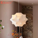 Axyaa Modern Chinese Silk Pendant Lamp for Home Decoration