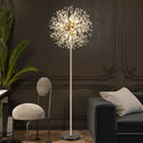Axyaa Nordic Crystal Dandelion Floor Lamp for Living Room, Bedroom, and Shop