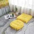 Axyaa Tufted Round Floor Pillow for Meditation and Seating - Yoga Cushion