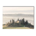 Axyaa Green Tree Landscape Canvas Print - Nordic Living Room Wall Art Decor