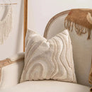 Axyaa Chenille Pillow Covers: Textured Sofa Cushion Cases for Modern Minimalist Style