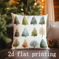 Axyaa Christmas Gnome & Snowman Pillow Covers - Sofa Bedroom Car Decor