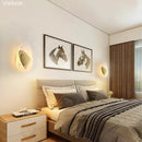 Axyaa Luxury Crystal LED Wall Lamp for Hotel Living Room and Bedroom