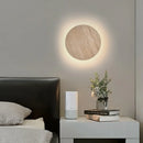 Axyaa Stone Clock Wall Lamp: Stylish Lighting for Home Decor