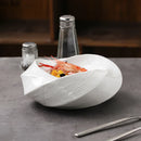 Axyaa Ceramic Dinner Plate Set - Restaurant Dessert Snack Soup Cooking Hotel Tableware