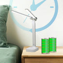 Axyaa LED Desk Lamp: Rechargeable, Dimmable, Touch Control, Foldable, Eye Protection