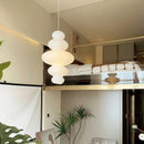 Axyaa Rice Paper Pendant Chandelier with E27 Bulb