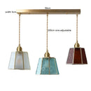 Axyaa Glass LED Pendant Lights - Vintage Nordic Modern Hanging Lamp
