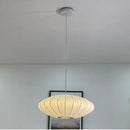 Axyaa Silk Japanese Pendant Lamp for Home Decor and Lighting