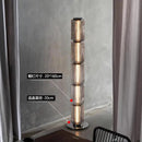 Nordic Glass Pendant Light by Axyaa - Smoke White Glass - LED Desk Lamp