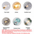 Axyaa Large Indoor Chandelier Light for Dining Living Room Stairwell, E26/E27 Base